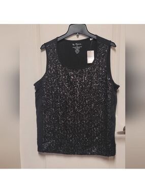 NWT Chico's Shimmer Glimmer Tank Top Sz 3